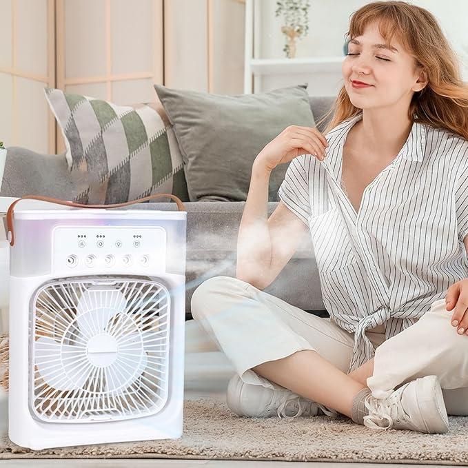 3-in-1 Portable Mist Cooler Fan