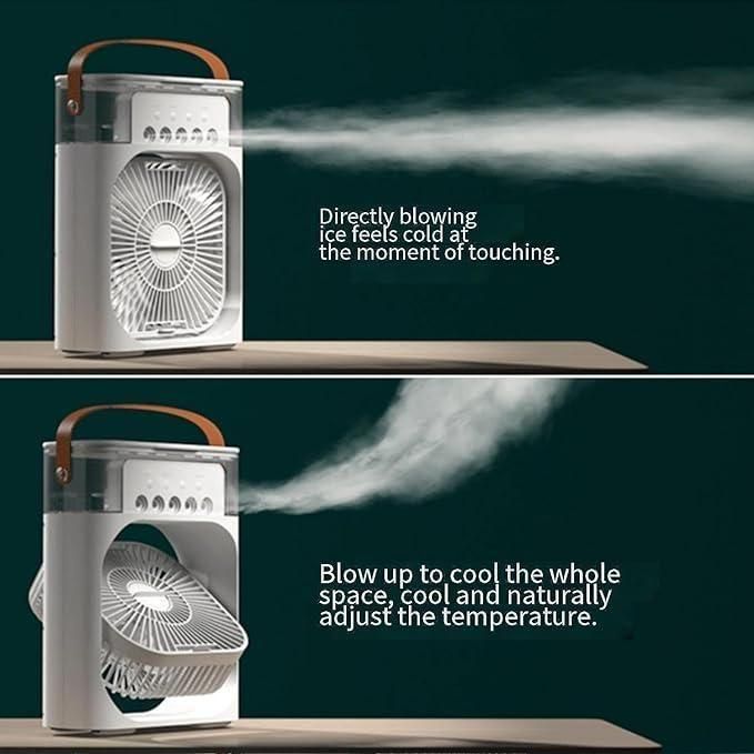 3-in-1 Portable Mist Cooler Fan