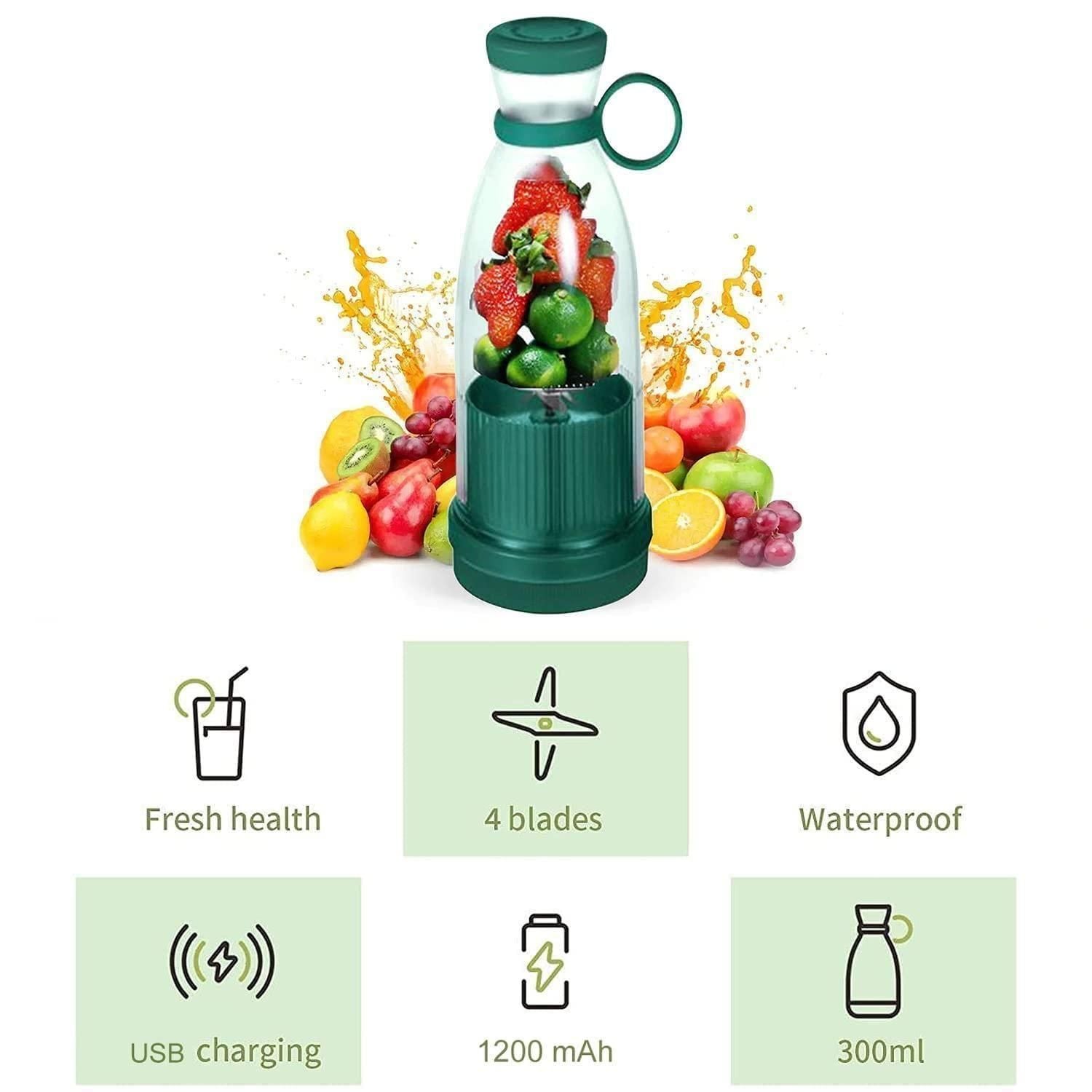 Go-Juice™ Portable Smoothie &amp; Shake Blender