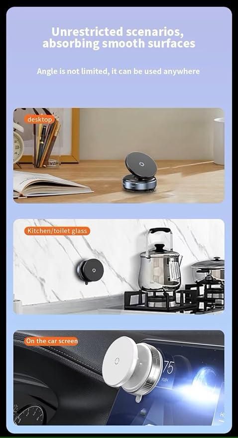 360° Magnetic Suction Phone Mount