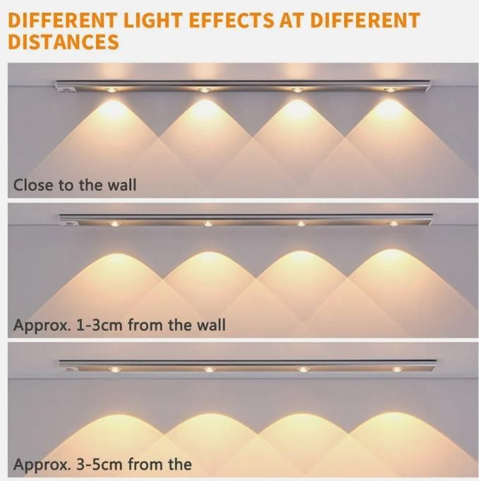 Smart Motion-Sensor LED Under-Cabinet Light