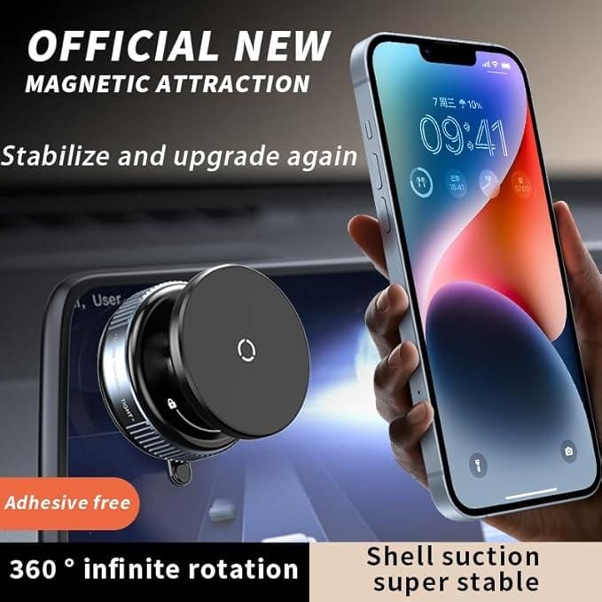 360° Magnetic Suction Phone Mount