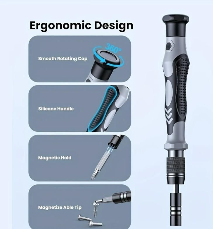115-in-1 Professional Precision Screwdriver Set