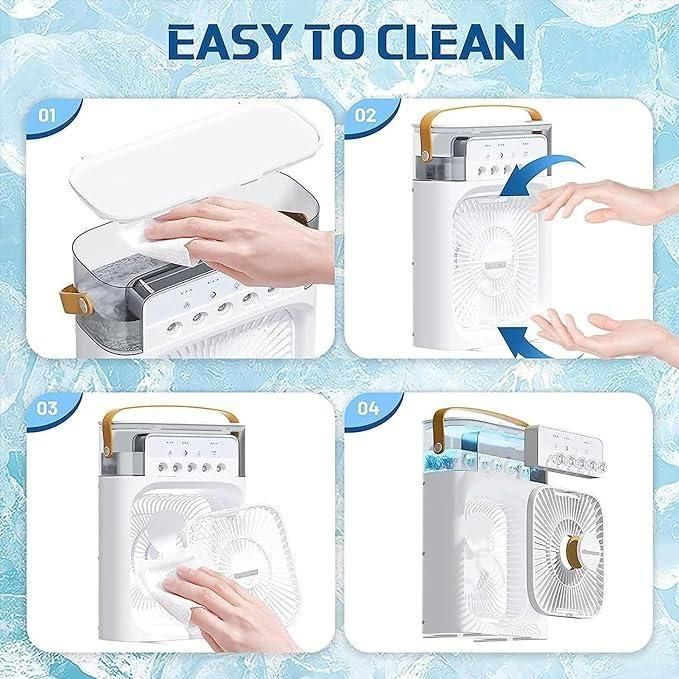 3-in-1 Portable Mist Cooler Fan