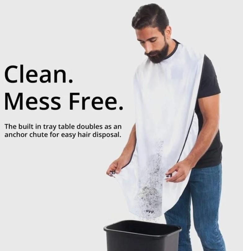 Mess-Free Beard Grooming Cape