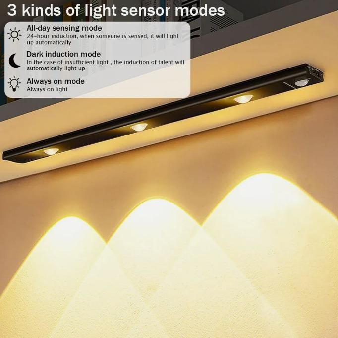 Smart Motion-Sensor LED Under-Cabinet Light