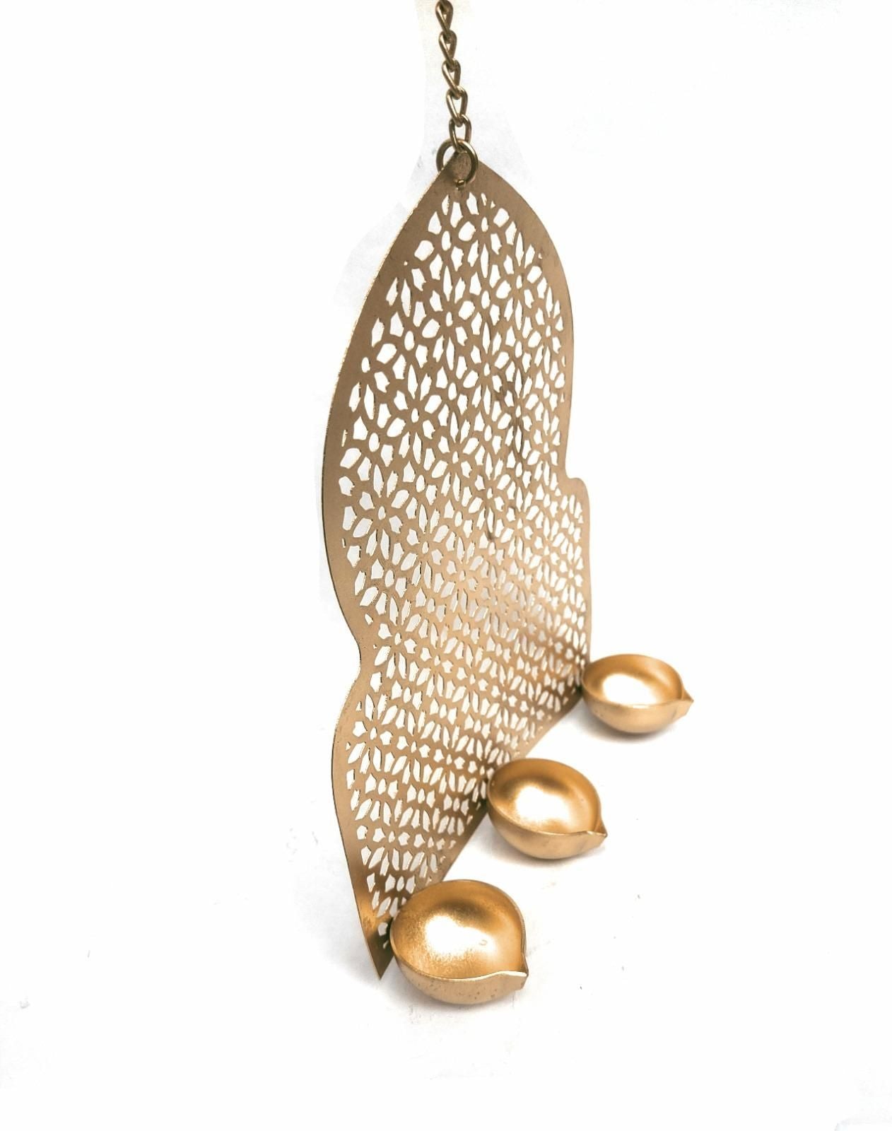 Artisan Metal Jharokha Wall Sconces (Set of 2)