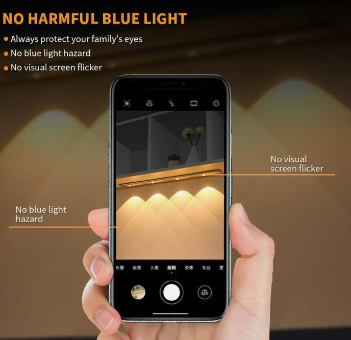 Smart Motion-Sensor LED Under-Cabinet Light