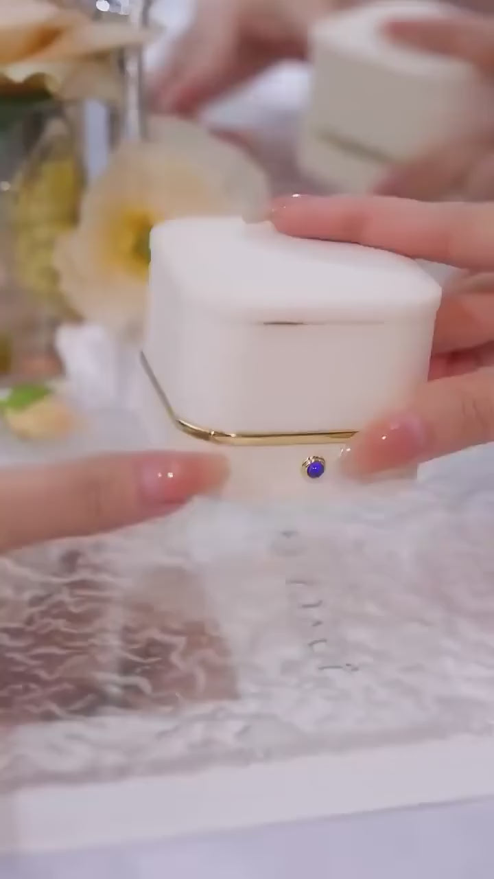 Emerald Green Crystal &amp; Gold-Plated Jewelry Set