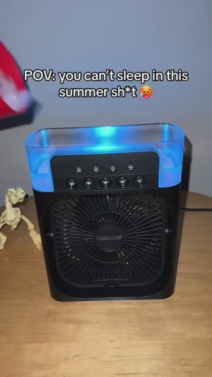 3-in-1 Portable Mist Cooler Fan